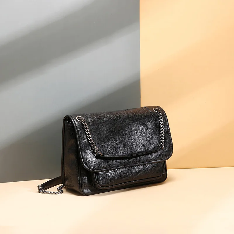 

SENDEFN Woman Handbags Genuine Leather Composite Bag Soft Cowhide Skin Female Shoulder Crossbody High Quality Natural Messenger
