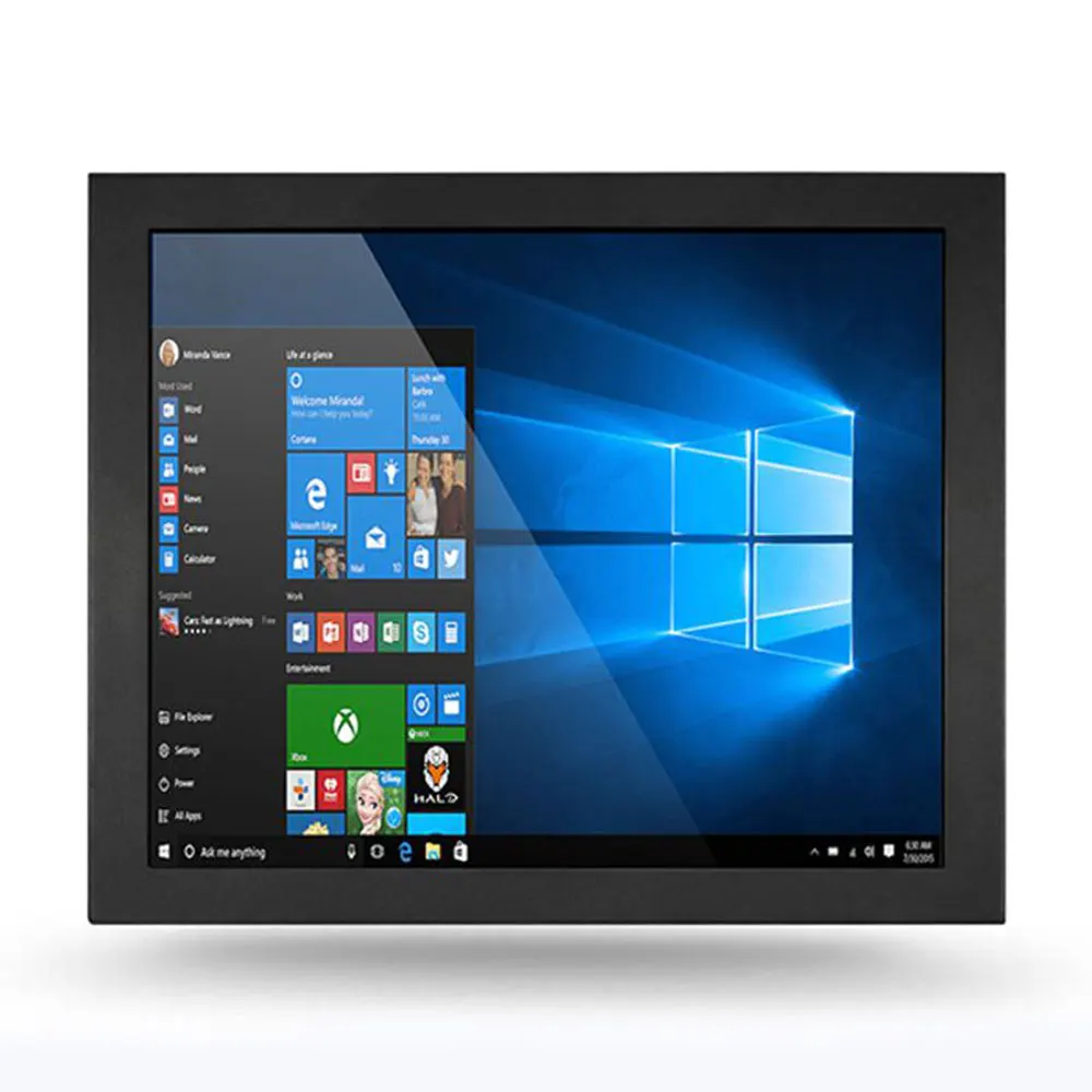 

15 inch Industrial Touch Panel PC i3 i5 i7 Advertising Machine CNC Computer Industrial Tablet PC Resistance Touch Screen