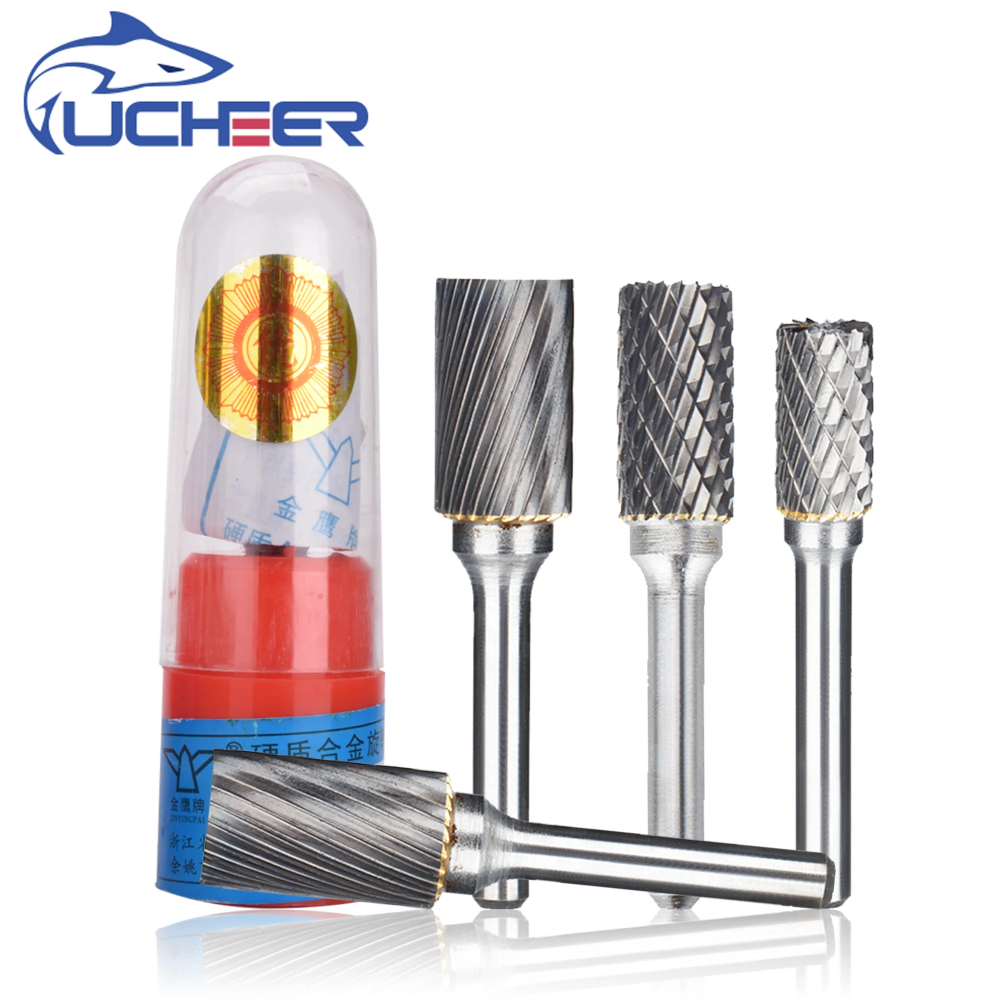 UCHEER 1 шт./компл. 6 мм typeA/D роторный Бур из карбидного материала металлическая
