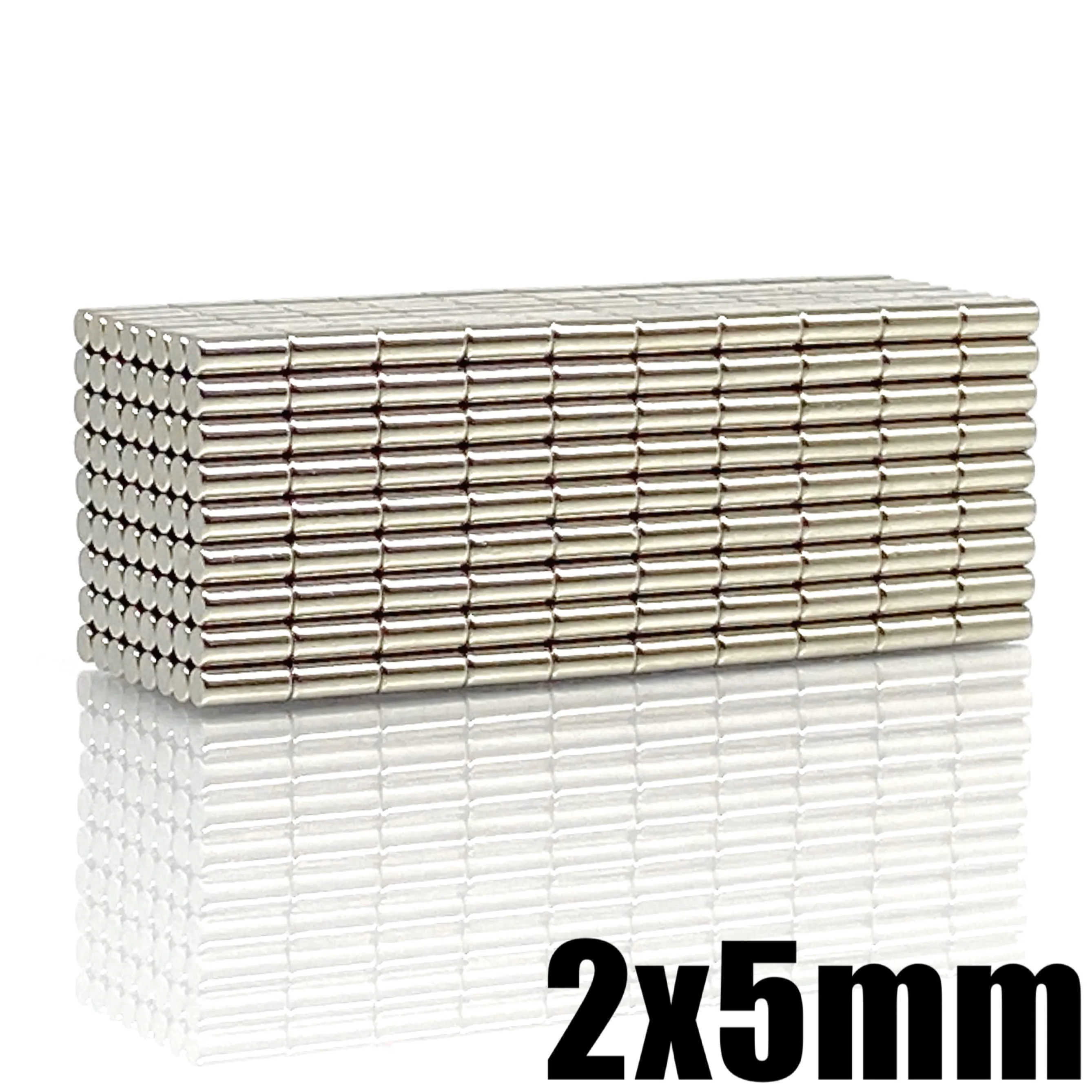 50 ~ 2000 шт., 2x5 мм, мощный магнитный диск 2 мм x 5 мм, Перманентная фотомагнитная 2x5 мм