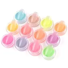 Неон фосфор погружающийся порошок светящийся Дизайн ногтей украшения флуоресцентный блеск светящийся пигмент Пыль УФ гель лак акриловый порошок