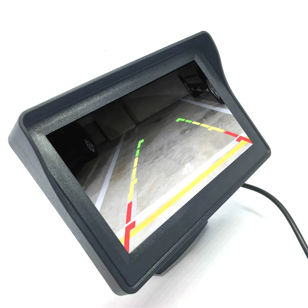 

Universal Monitor Parking 4.3 Inch Color 4.3" TFT LCD Display Car Monitor For Rear View Camera Assistance PAL/NTSC