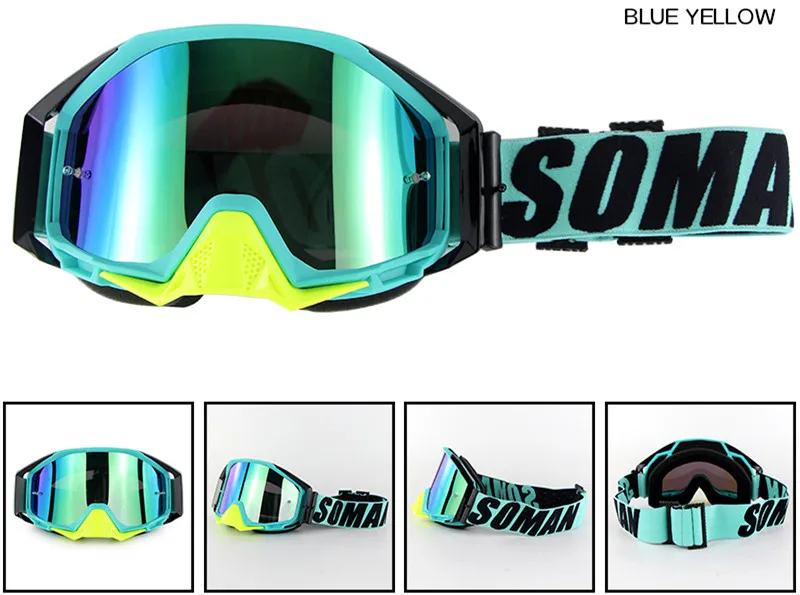 SM13 очки для мотокросса, очки для лыжного спорта Brillen, спортивные очки MX, очки для внедорожного шлема Gafas для мотоцикла ATV DH MTB lunetes