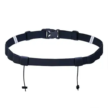 

Male Female Outdoor Marathon Race Number Belt Elastic Band With Gel Holder