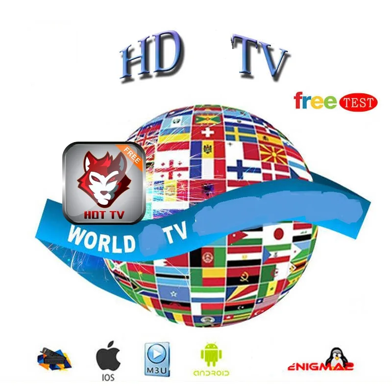 Мировой король OTT IP ТВ Европа Испания арабский Великобритания Скандинавская