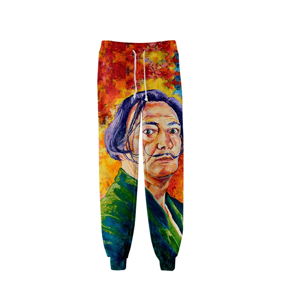 Salvador Dali мужские брюки уличная pantaones мужские Трико Хип поп-брюки эластичные Пан Испания художника casaul модные брюки - Цвет: YH15-1(5)