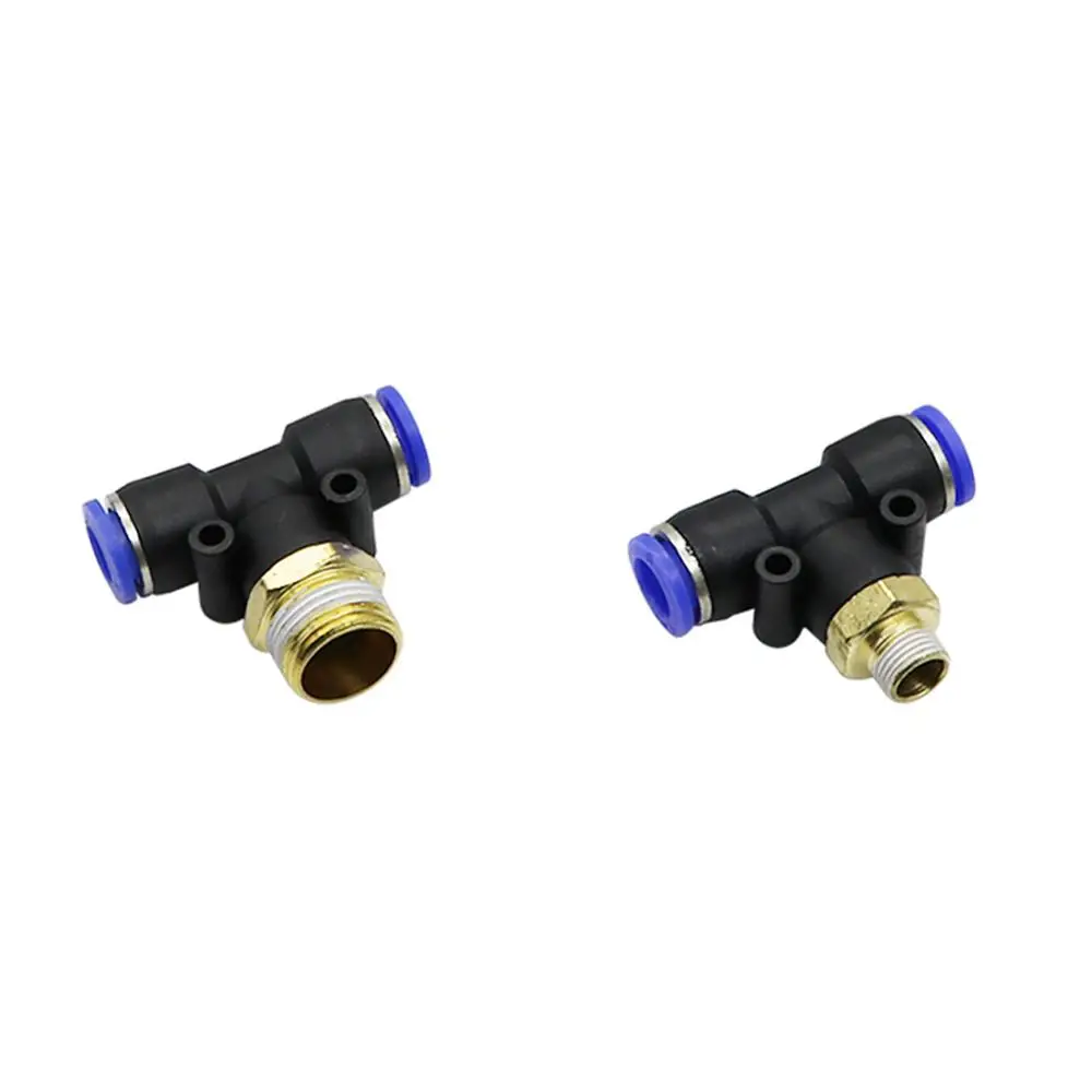 Переходники 1/8 &quot1/4&quot с наружной резьбой x 4 мм фиксатором скольжения тройник