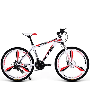 

26 Inch Mountain Bicycle 21/24/27/30 Speed Adult Variable Speed Bicycle Student Flagship Off-Road Double Disc Brake Bicycle