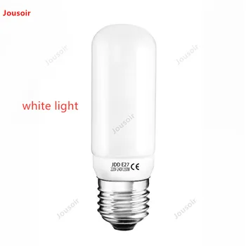 

4pcs Bulb E27 white light modeling bulb led studio room light flash JDD250 constant light tube CD05 T07