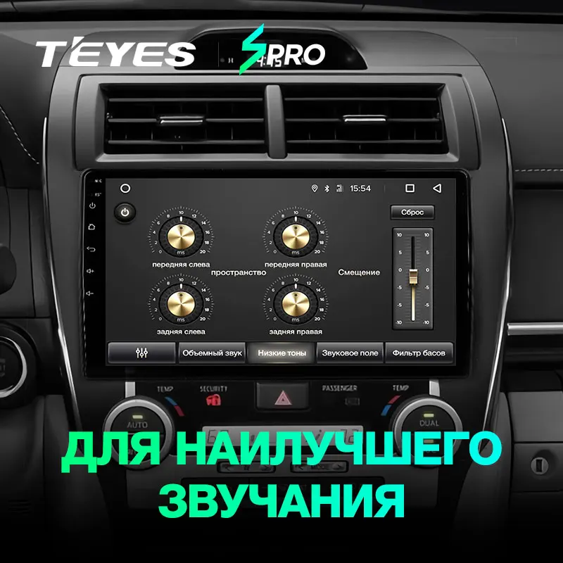 TEYES SPRO Штатная магнитола для Тойота Камри 8 50 55 Toyota Camry 8 50 55 2012 Android 8.1, до 8-ЯДЕР, до 4+ 64ГБ 32EQ+ DSP 2DIN автомагнитола 2 DIN DVD GPS мультимедиа автомобиля головное устройство