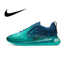 Оригинальные мужские кроссовки для бега Nike Air Max 720, хорошее качество, удобные, прочные, противоударные, дышащие, спортивные, уличные кроссовки, AO2924-400