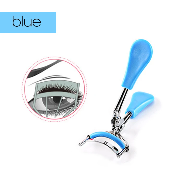 ROSALIND щипцы для завивки ресниц зажим Пинцет Инструменты для макияжа глаз ресницы бигуди для ламинирования ресниц природа косметические зажимы бигуди - Цвет: blue