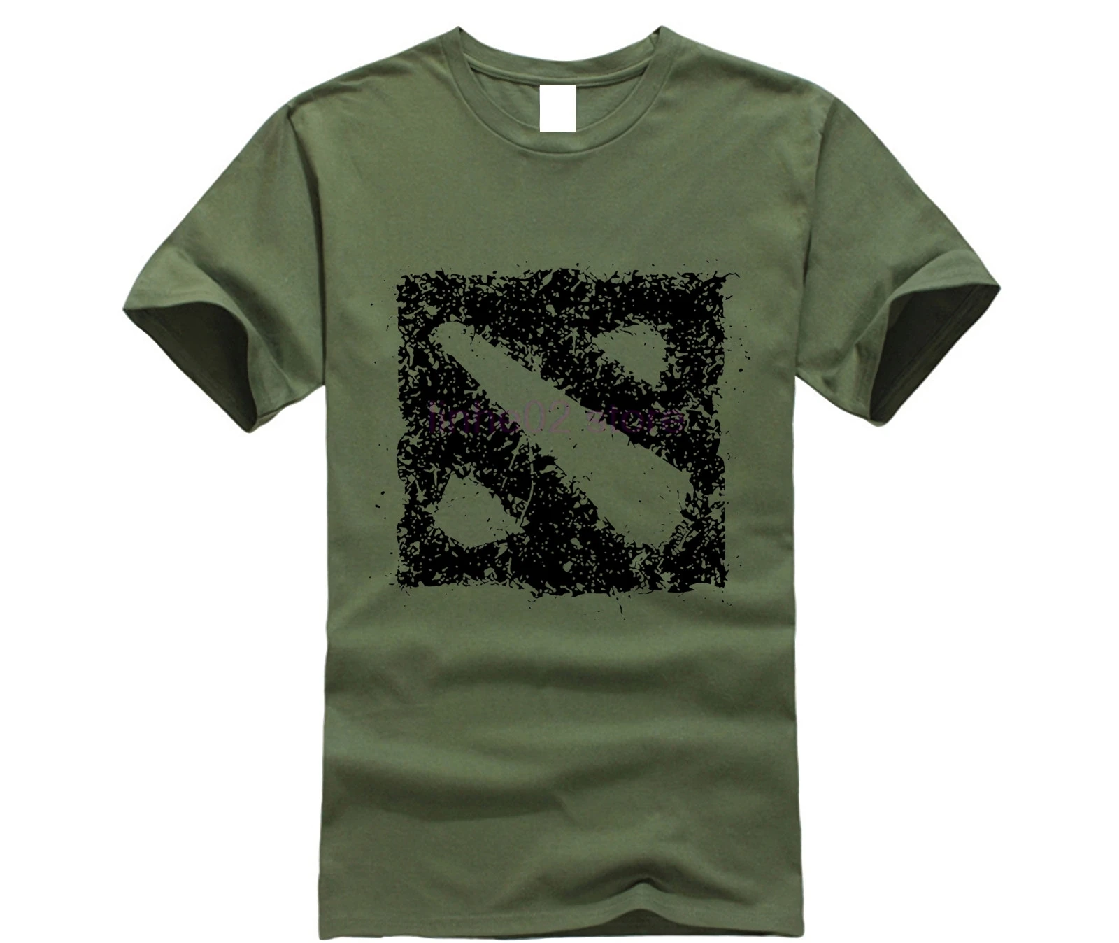  Defense of the Ancients T Shirt Men DOTA 2 T-Shirt Multiplayer Game Mens tshirt Cotton Homme Tops T