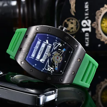 

21 colors Luxury AAA RM Men Waterproof Watch date Male Richard Watches Automatic Man Wristwatches Clock Gift Best Gifts for Men