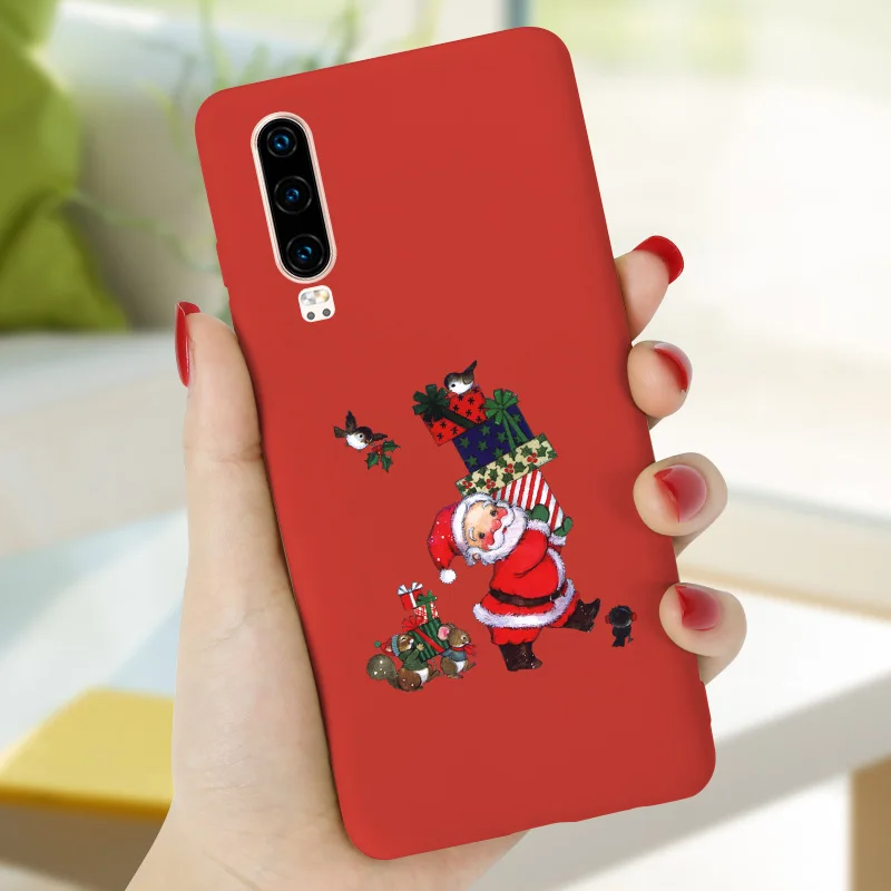 SD08 Рождественский чехол для huawei P9 P10 P20 Lite P30 Pro Lite, силиконовый мягкий чехол для huawei Y5 Y6 Prime, бампер Y5 Lite - Цвет: SD08