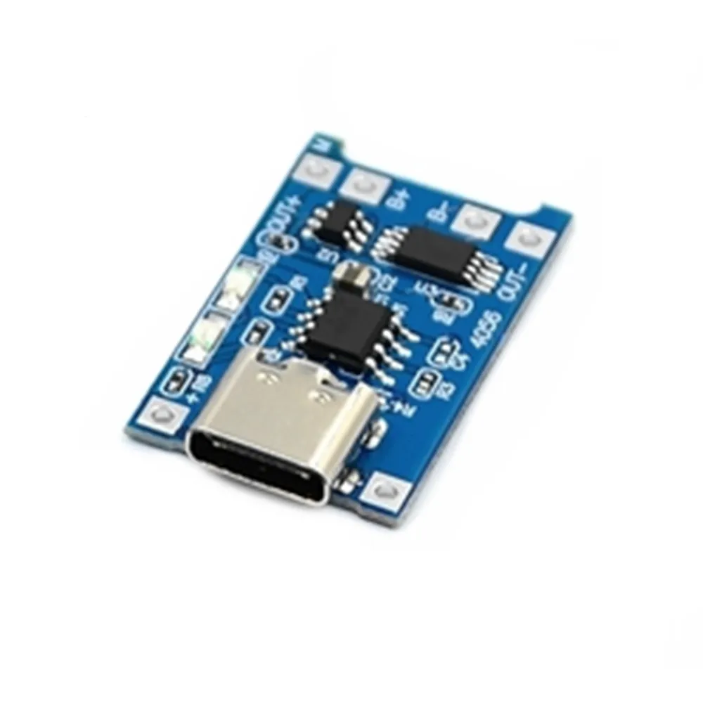 Type-c/Micro USB 5V 1A 18650 TP4056 модуль зарядного устройства литиевой батареи зарядная плата с защитой двойные функции 1A li-ion