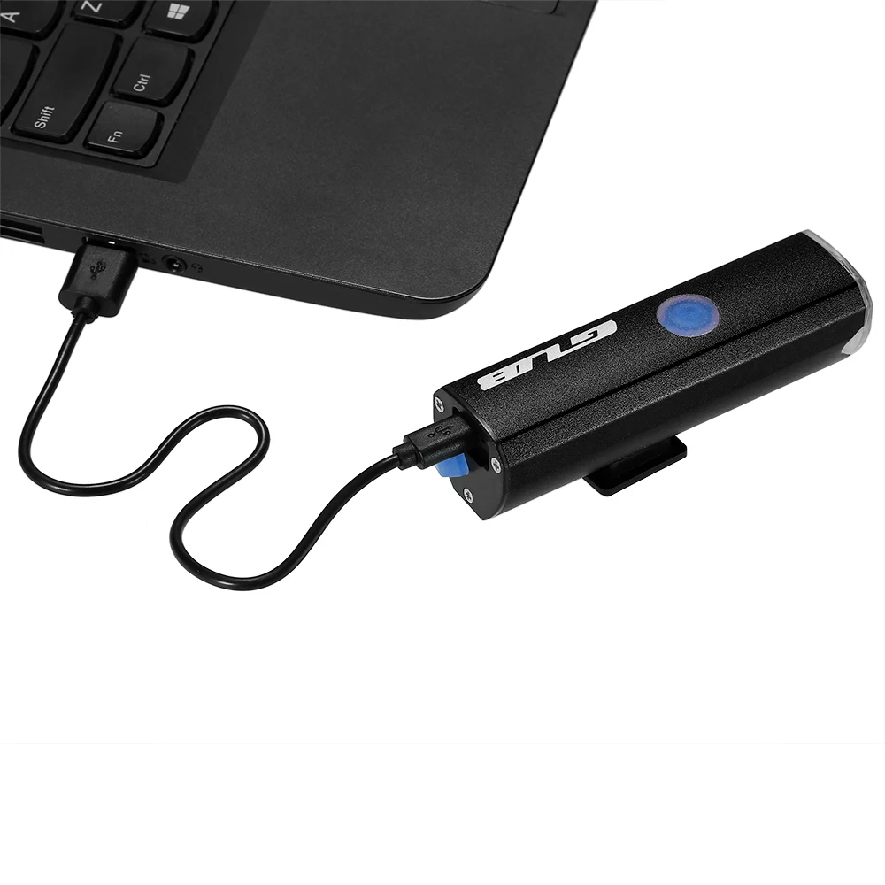 GUB 300 люменов велосипедный фонарь алюминиевый USB Перезаряжаемый велосипедный передний руль велосипедный светодиодный фонарик черный/красный