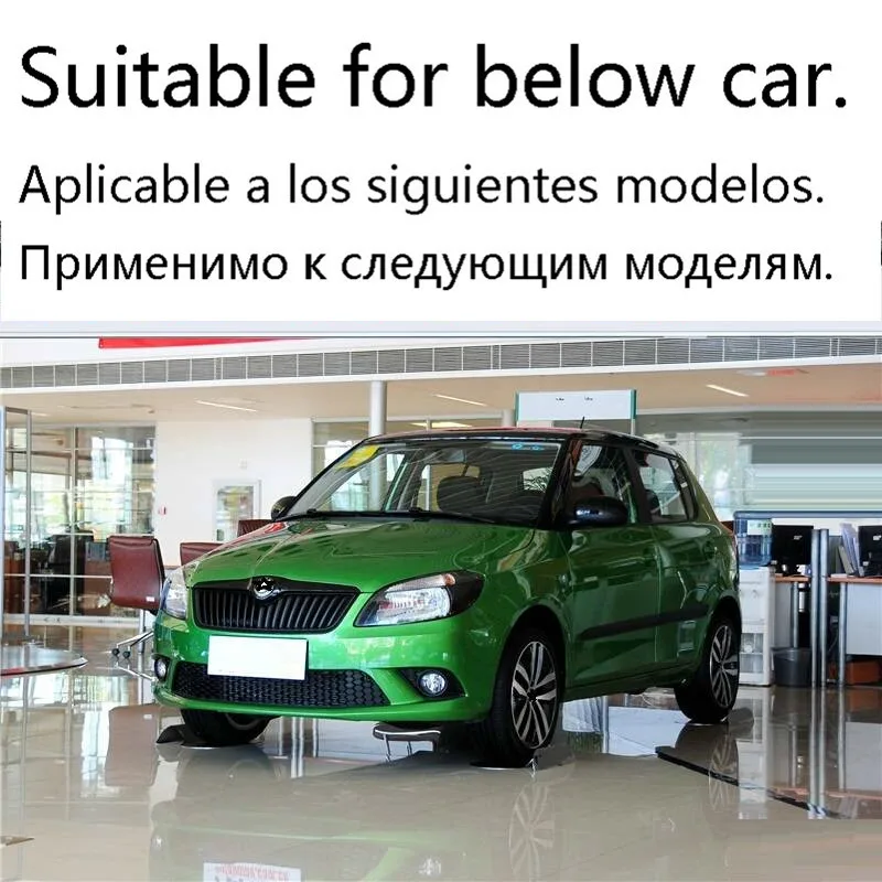 Automovil аксессуары автозапчасти украшения авто персонализированные Автоаксессуары гоночные грили 12 13 14 для Skoda Fabia