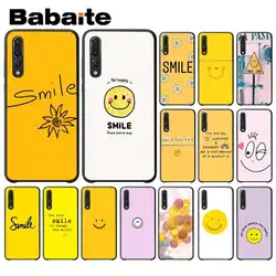 Babaite Мода милый мультяшный буквенный смайлик чехол для телефона с рисунком для HuaweiP9 P10 плюс Mate9 10 Mate10 Lite P20 Pro Honor10 View10