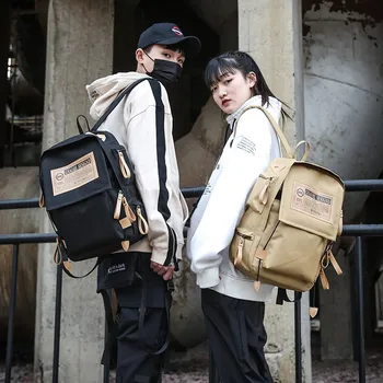 

Oxford Cloth Backpack Female 2020 New Tide Brand Personality College Style High School Student Bag Outdoor Male Travel Bag