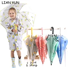 Детский прозрачный зонтик Paraguas Guarda Chuva Ombrello Paraguas Transparente зонтик Paraguas Infantil Parapluie Enfant