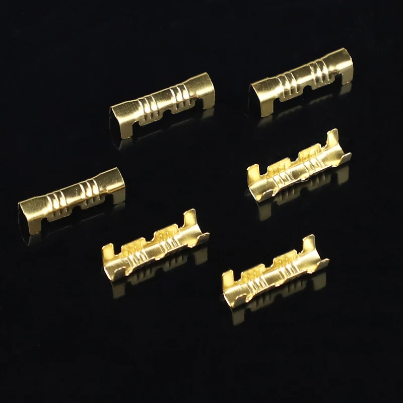 100pcs/lot 453 U-shaped terminal tab cold inserts connectors small teeth fascia 0.5-1.5mm2 | Обустройство дома