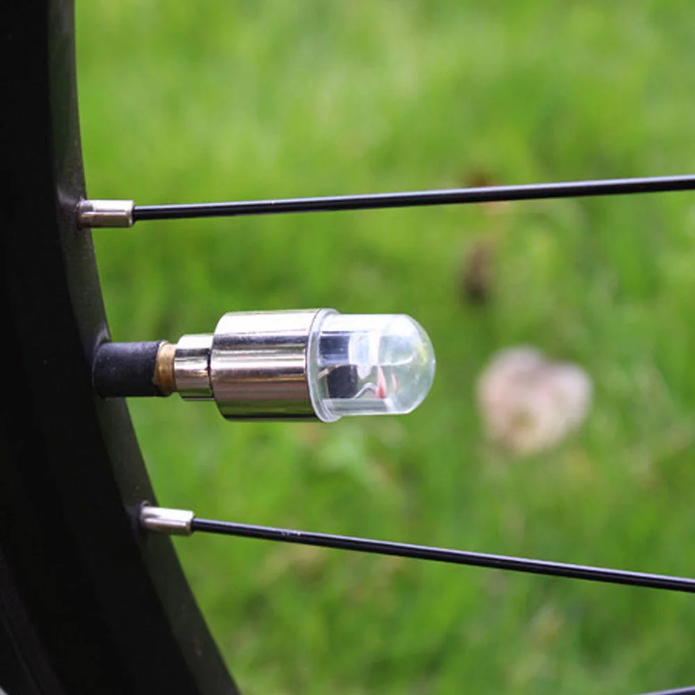Велосипедный светодиодный светильник колпачок клапана шины велосипедный светильник вспышка Горная дорога велосипед Велоспорт шина колесо светильник s светодиодный неоновая лампа крышка колеса