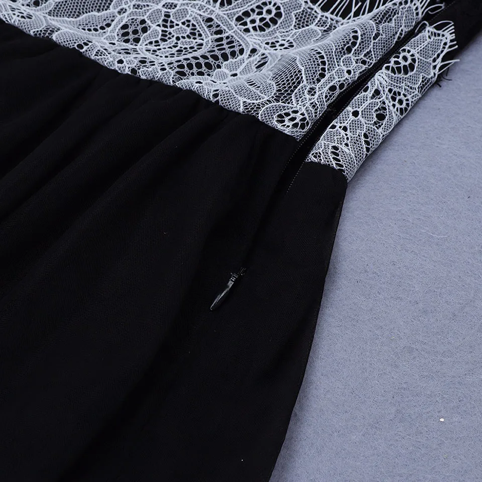 Подиум ремень платье Vestidos сексуальная без рукавов, кружевная, с цветочным рисунком Сетчатое платье с повязкой платье вечерние летние оборки знаменитостей женское платье