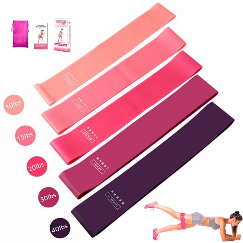 Elastic Bands For Fitness Resistance Bands Exercise Gym Strength Training Fitness Gum