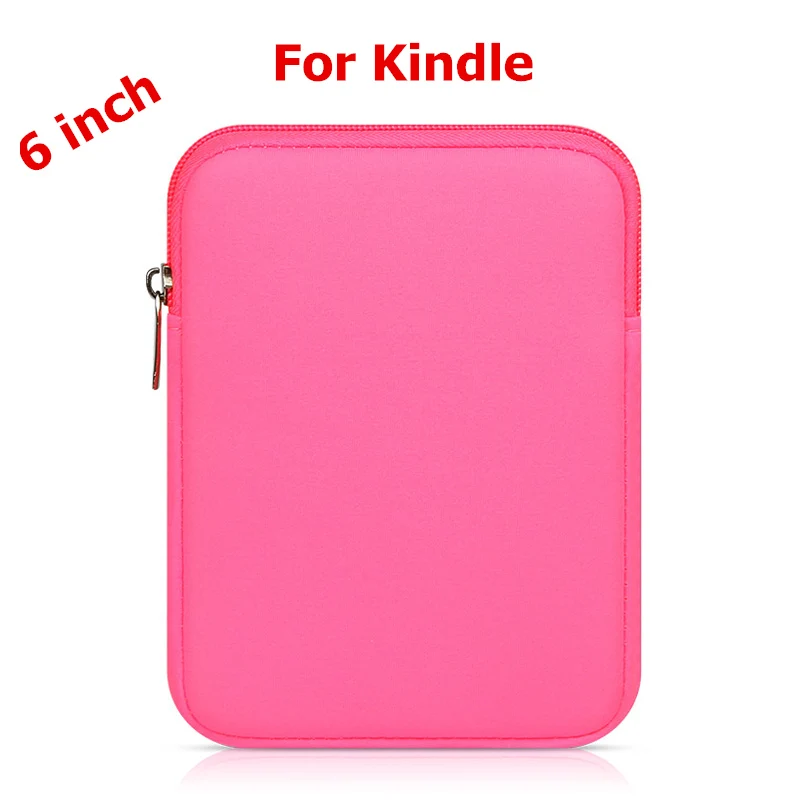 rose red 6 inch Binful чехол-вкладыш для планшета, сумка для нового iPad 9,7 дюймов, мягкий чехол для планшета, чехол для iPad Air 2/1 Pro 9,7 для iPad Mini - Цвет: rose red 6 inch