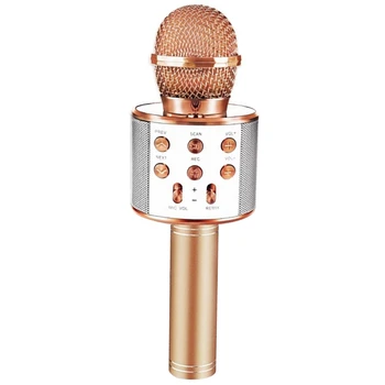 

Bluetooth Portable Karaoke Microphone for Kids- Best Gifts for 4-15 Year Old Girls/Boys Toys