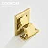 Dooroom Brass Door Stops Punch Free Invisible Magnetic Door Holder Underfloor Heating Door Bumper Catch Free Tapes ► Photo 2/6