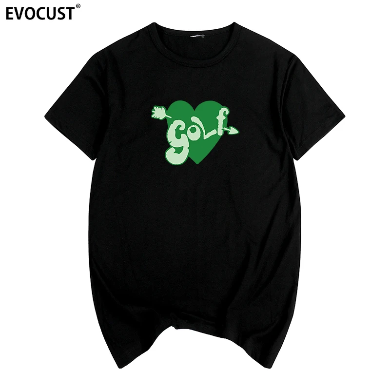 Футболка мужская в стиле хип-хоп Golf Wang хлопок с забавным цветочным принтом |