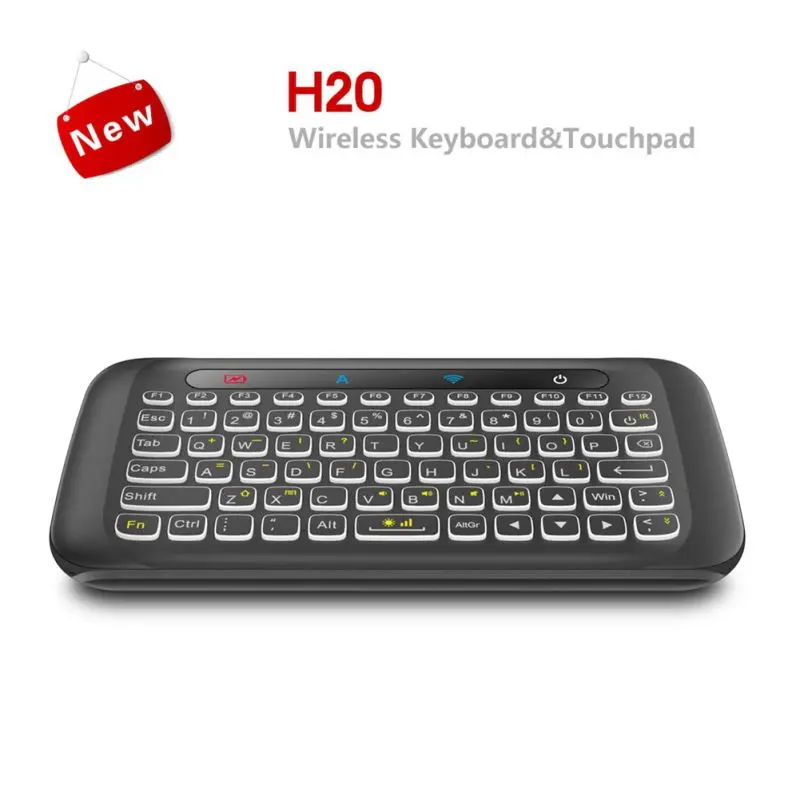 ИК-пульт/обучающая воздушная мышь совместима с Google/для Android tv Box мини беспроводная клавиатура с подсветкой