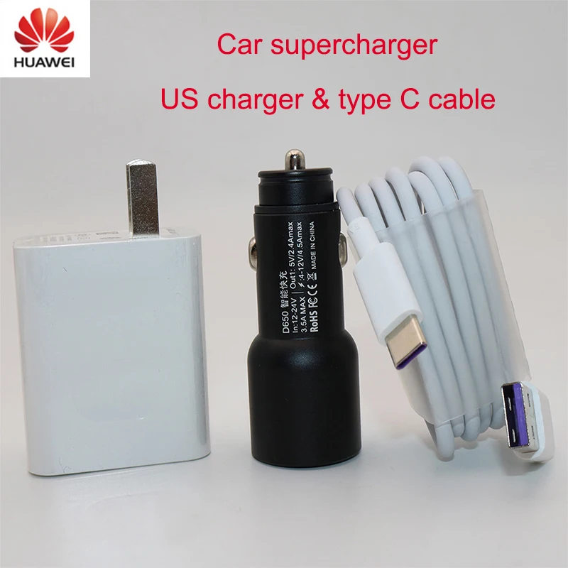 Для huawei Supercharge автомобильное зарядное устройство из металла FCP Быстрая зарядка для huawei P30 P20 P10 P9 Plus mate 30 20 10 9 8 Pro Lite Honor V20 V10