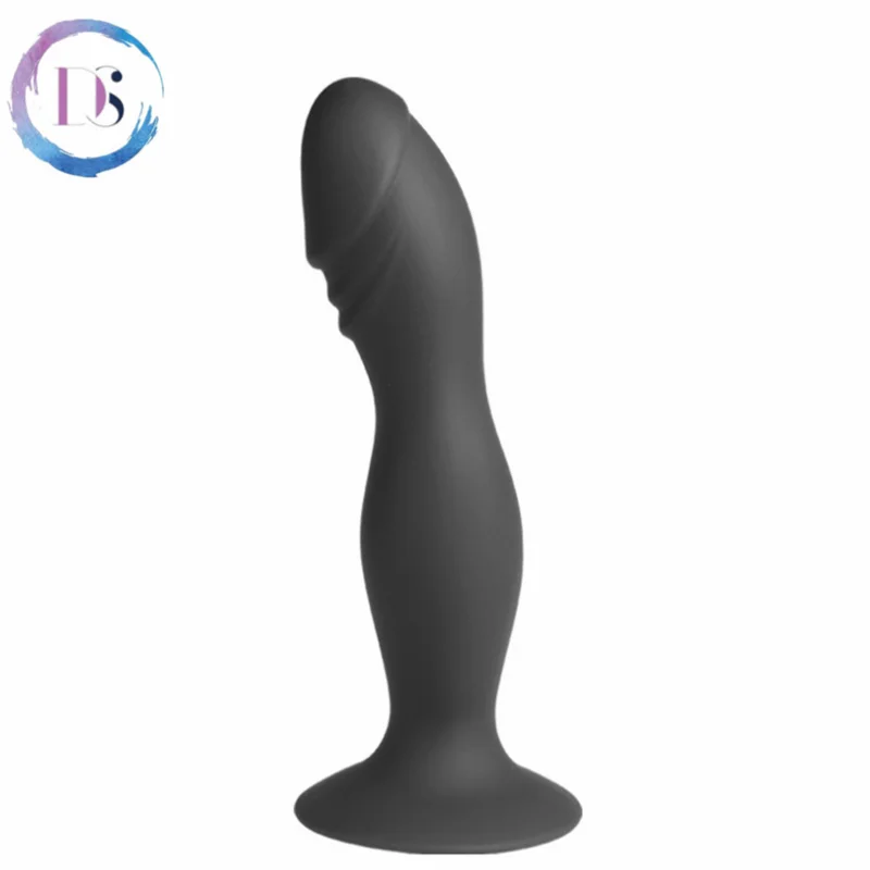 Реалистичный фаллоимитатор из силикагеля Phallus Женский мастурбатор черный пенис