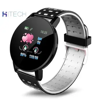 

119Plus Bluetooth Smart Watch Men's Blood Pressure Smart Watch Sports Tracker Smart Bluetooth Smart Bracelet