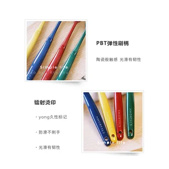 

Toothbrush Adult Nanometer Ultrafine Soft Bamboo Carbon Fiber Couples WOMEN'S Suit