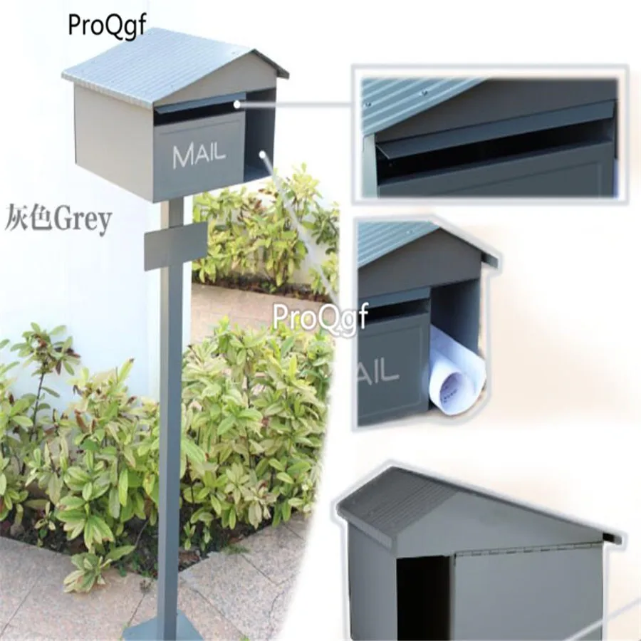 ProQgf 1 комплект 32*35*125 см стенд алюминиевый почтовый ящик