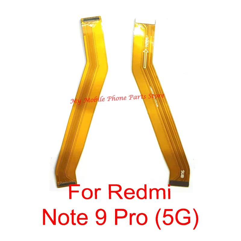 

10 PCS Main Board Motherboard Flex Cable For Xiaomi Redmi Note 9 Pro Note9 Pro 5G Mainboard Connector Flex Cable Repair Parts