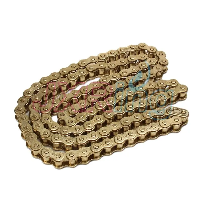 110 Links Motorcycle Motorcross Kmc Heavy Duty 428 428h Gold Racing
