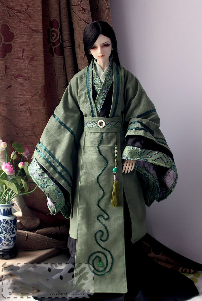 

1/3 scale BJD clothes ancient costume Chinese Hanfu dress for BJD/SD 72cm chest 34cm Ghost 2 strong Uncle doll accessories C0305