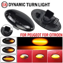 2 stück Für Peugeot Partner 407 307 Toyota Aygo Fiat Scudo Dynamische Led Blinker Seite Marker Lichter Sequentielle Blinker lampe