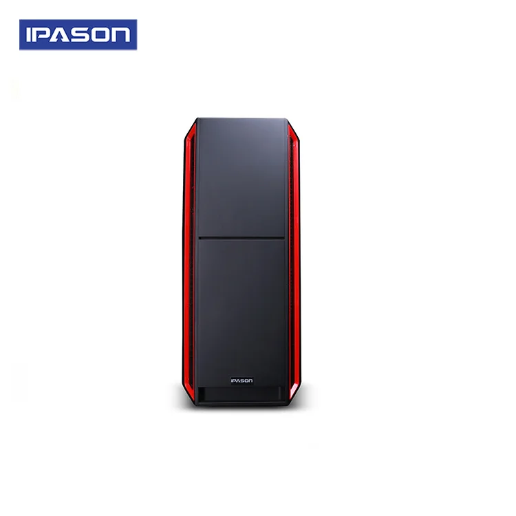 IPASON A5 игровой ПК Intel Quad Core i3 9100F DDR4 4G 8G RAM 120G + 1T SSD/игровая карта 1050TI настольный
