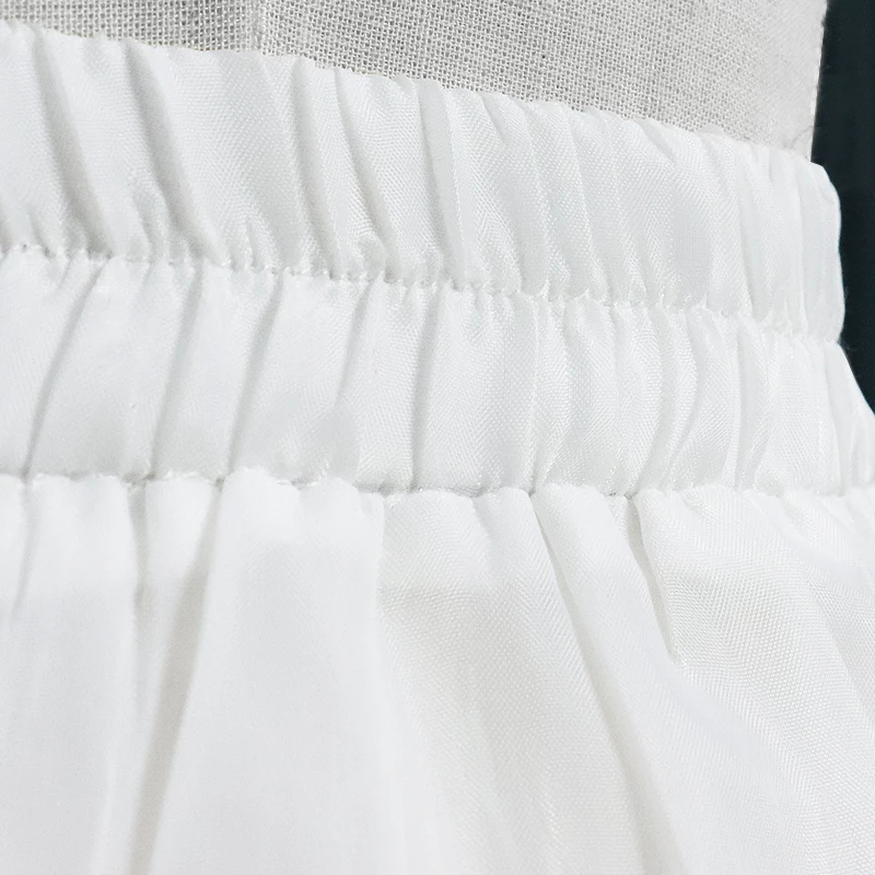 Children Petticoats Wedding Bridal Crinoline Lady Girls Underskirt for Party A-Line Elastic Waist Ballet Dance Skirt Tutu