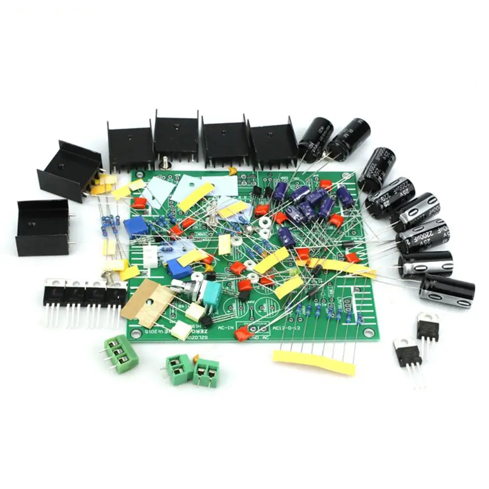 

HOOD1969 Class A Headphone Kits DIY AMP 12V-0V-12V DIY Assembled Amplifier Board
