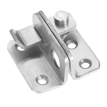 激安 Dophee 1pcキャビネットロックハスプラッチスライドドアシンプルな利便性ロックのホームホテルのドアのセキュリティハードウェア