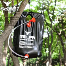 

Portable Outdoor Solar Shower Bag Camp Shower Bag 5 Gallons/20L Use for Camping Beach Swimming Outdoor Traveling