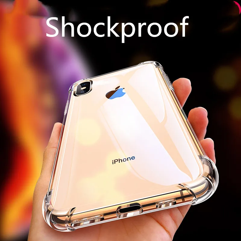 

QZ Cases For iPhone 11 Pro Xs MAX Case Soft Silicone Shockproof Protective Full Coverage Phone Cover For iphone X XR 7 8 Plus