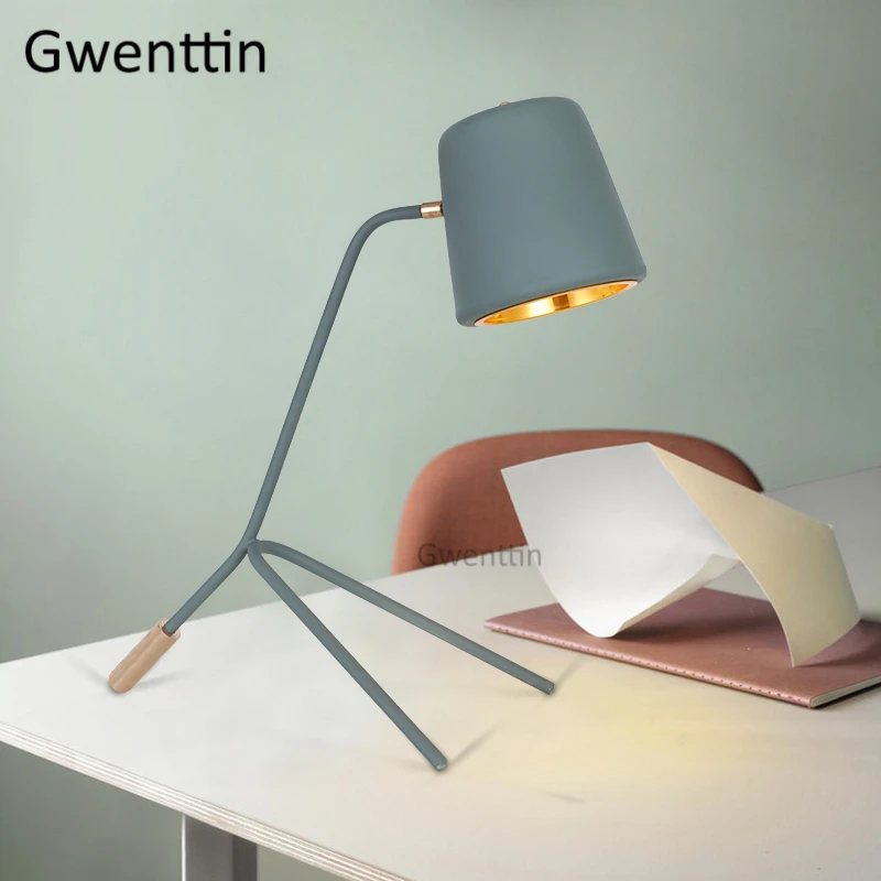 Modern Nordic Table Lamps Led Stand Desk Light for Home Bedroom Bedside Study Lamp Loft Industrial Decor Luminaire Fixtures E27 Modern Nordic Table Lamps Led Stand Desk Light for Home Bedroom Bedside Study Lamp Loft Industrial Decor Luminaire Fixtures E27
